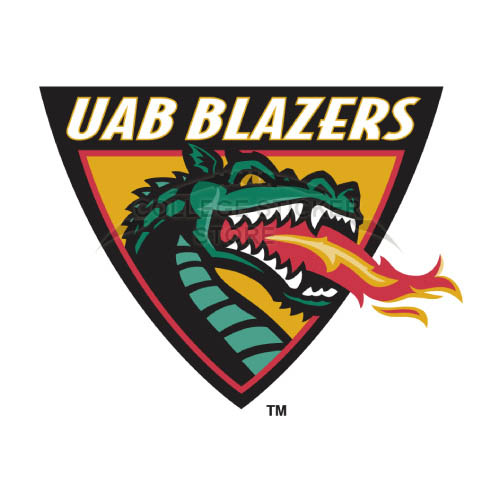 Diy UAB Blazers Iron-on Transfers (Wall Stickers)NO.6629